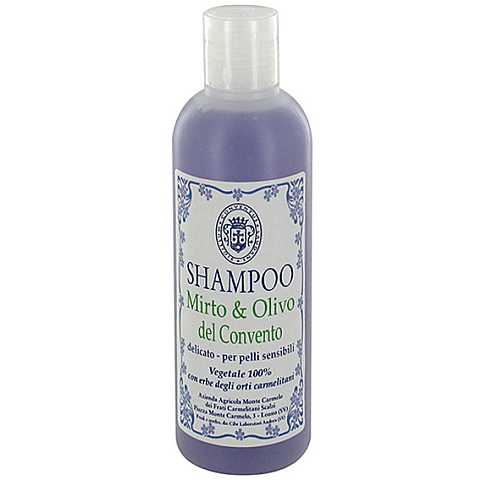 Shampoo al mirto e olivo dei Frati Carmelitani Scalzi - 250 ml