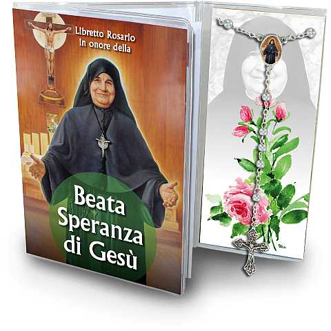 Libretto con Rosario Beata Speranza di Gesù - italiano