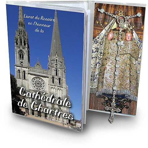 Libretto con Rosario Cattedrale di Chartres - francese