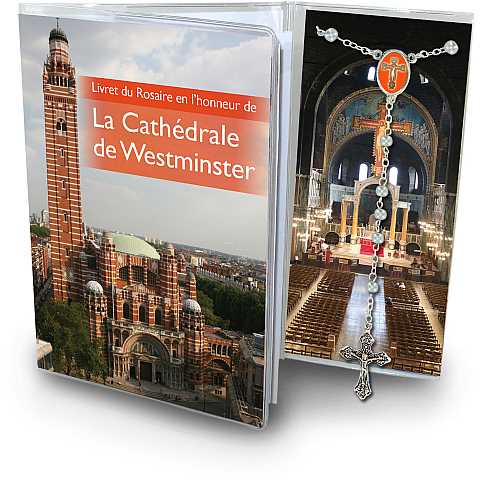 Libretto con rosario Cattedrale di Westminster - francese