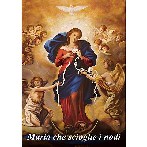 Poster Maria che scioglie i nodi - 29,7 x 42 cm