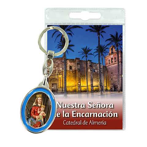 Portachiavi Catedral de Almeria con preghiera in spagnolo