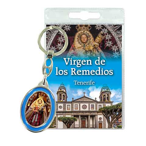 Portachiavi Catedral de Laguna con preghiera in spagnolo