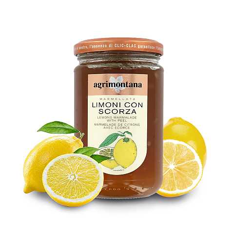 Confettura Extra Di Limoni di Sicilia, 350 Grammi