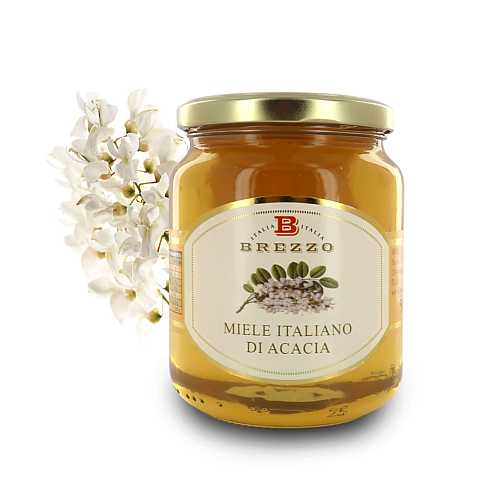 Miele Italiano di Acacia, 12 Vasetti da 500g (Tot. 6 kg)