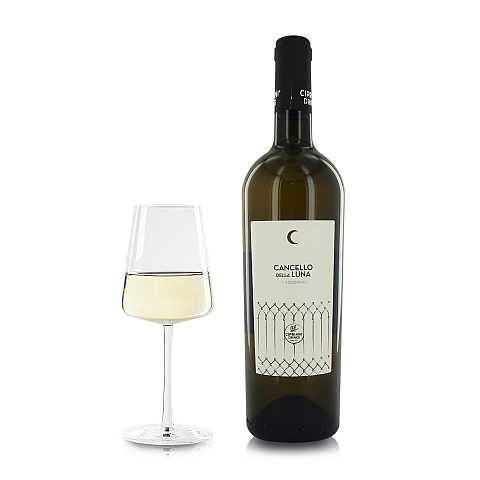 Cipriani Vino Bianco Chardonnay ''Cancello della Luna'' Trevenezie IGT, Vino Bianco Italiano Versatile e Fresco con Profumi Floreali e Sentori di Frutta, 750 Ml