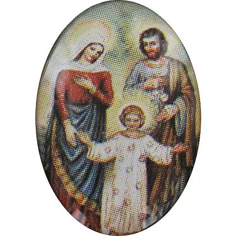 Adesivo resinato per rosario fai da te misura 2 - Sacra Famiglia
