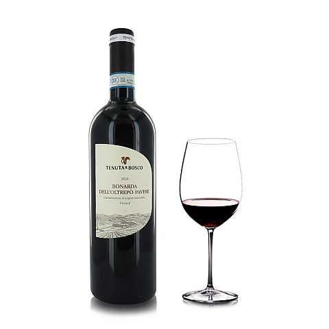 Tenuta Il Bosco Vino Rosso Bonarda Vivace Oltrepò Pavese DOC, 750 Ml