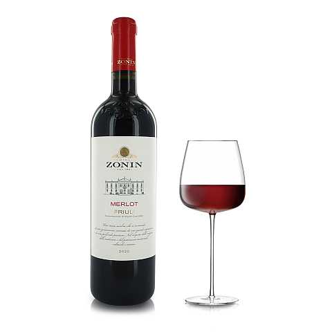 Zonin Vino Rosso Merlot Friuli DOC, 750 Ml